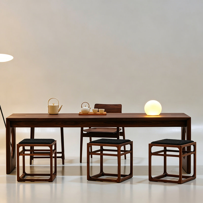 Table à thé 86,61 po Zen, 29.53" H x 86.61" W x 29.53" D