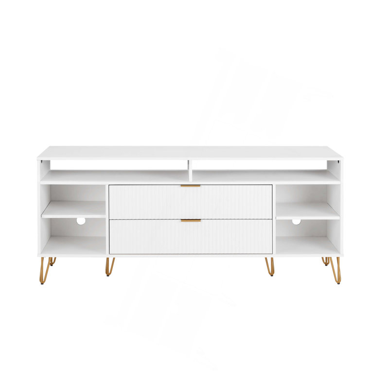 Meuble télé blanc, Blanc
