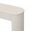 Console ovale moderne avec rangement