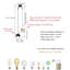 2 - Light Sphere Chandelier Ceiling Light With Glass Accents-862922941-836496138