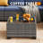6 Piece Rattan Sectional Seating Group With Cushions-2007242730