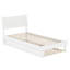 Phoenix Wood Platform Bed with Trundle-223210853-223210854