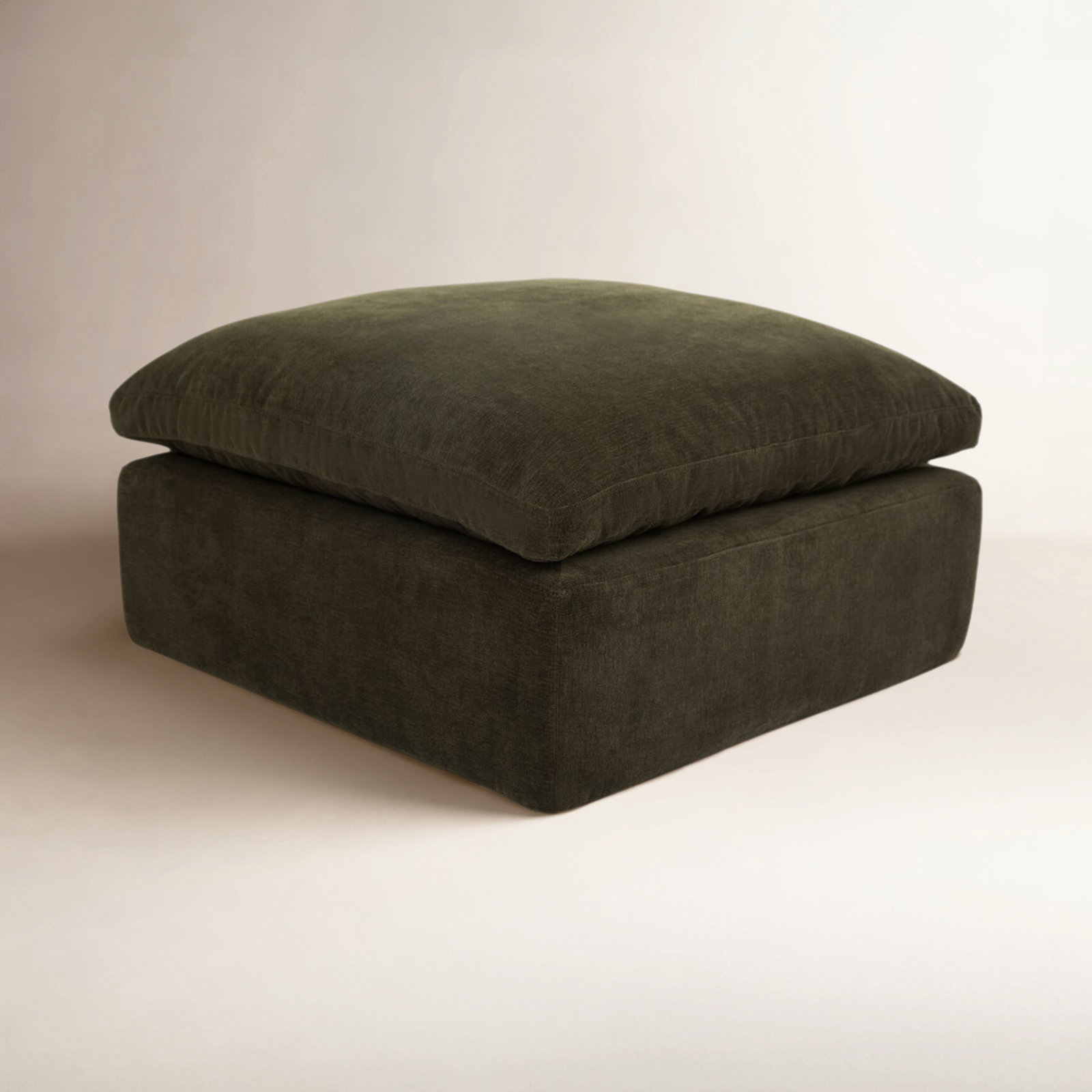 Siegler 36" Ottoman, Green