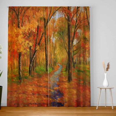Autumn Trail Blackout Adoraim - Forest Home Decor