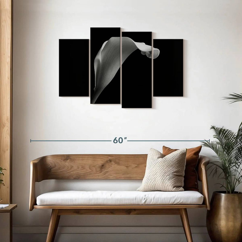 Harnek lys Calla monochrome, H 27 po x l 43 po