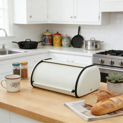 Double Layer Bread Box for Kitchen Food Storage
