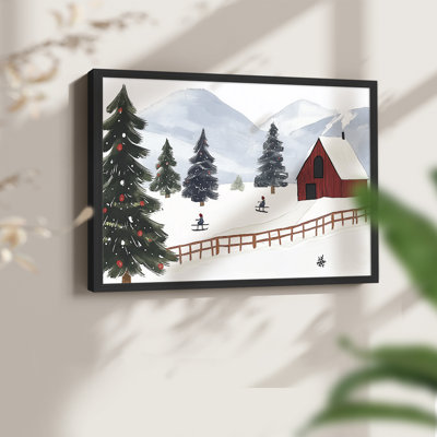 Chirstmas Art-DLVI -Framed Print - Restickable