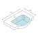 Barclay Rosanna 11.88'' Vitreous China U-Shaped Bathroom Sink with Overflow