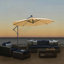 Parasol d'extérieur à DEL 10 pi