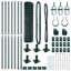 Vidaxl Fence With Posts Steel-116797979-116797986