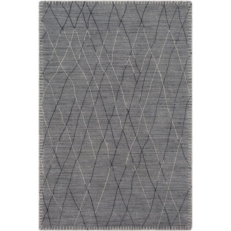 Abstract Indoor Rug, Rectangle 4' x 6'