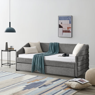 Blakelyn Upholstered Daybed with Trundle by Brayden Studio