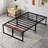 Twin Size Bed Frame,Metal Frame,3-In-1 Steel Support Bed Frame-706554354