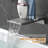 Brushed Nickel Complete Shower System With Rough In-Valve-125374870