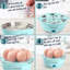 Cuiseur 7 œufs Nostalgia Premium, turquoise