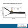 60" 3 - Blade Standard Ceiling Fan with Remote Control
