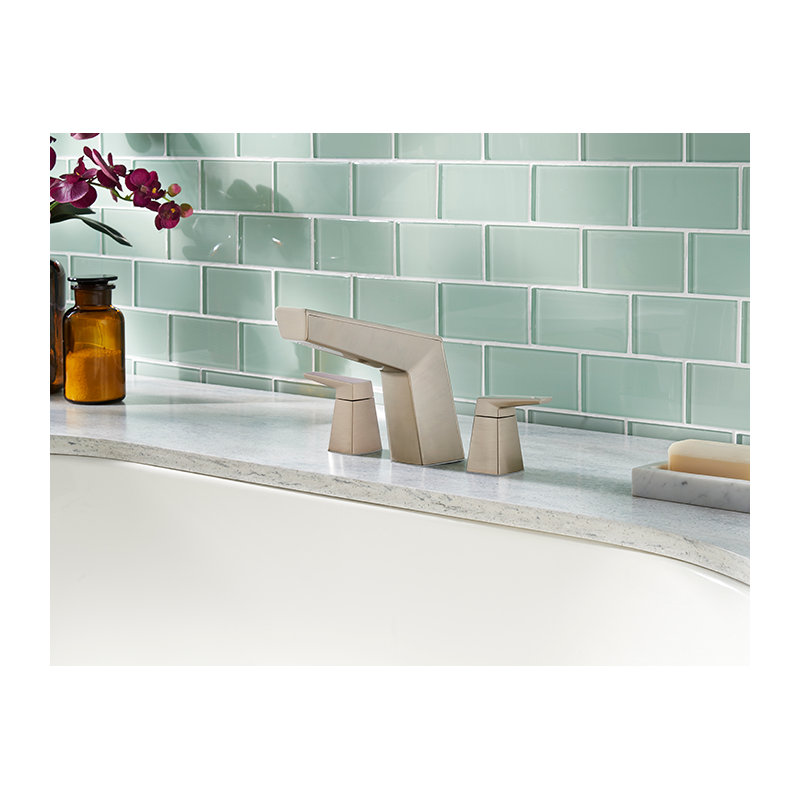 Arkitek Double Handle Deck Mounted, Satin Nickel