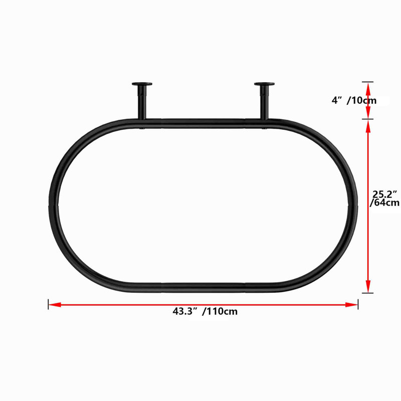 110cm, Black