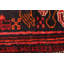 Tapis noir Konya Anatolian 4 pi 6 po x 7 pi 2 po