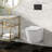 Calice Wall-Hung Toilet Bundle 0.8/1.6 GPF Dual Flush With Flush Plate-108927930