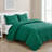 Kaleidoscope 3-Piece Embossed Geometric Quilt -23578834-23578838