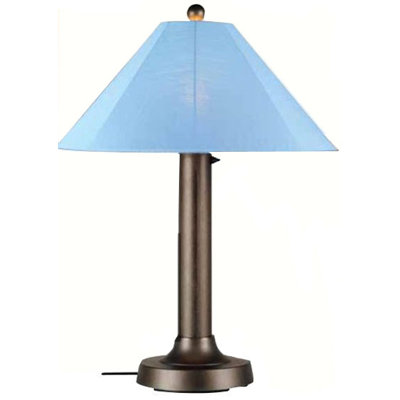 Delapena 36'' Plug-in Outdoor Table Lamp