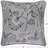 Embroidered Silk Reversible Throw Pillow