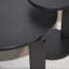 Ensemble de 2 tables basses gigognes 32,68 pouces de 83 cm de diamètre avec tables de bout (table basse incluse)-1209939156