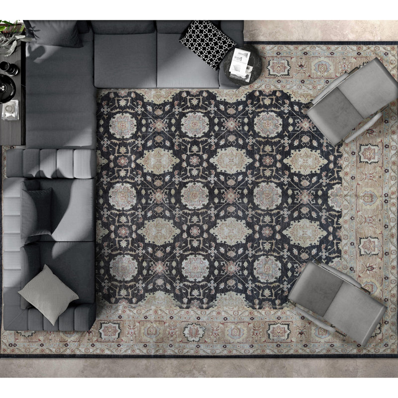 Wool Oriental Area Rug