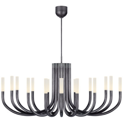 Kelly Wearstler Rousseau Large Oval Chandelier