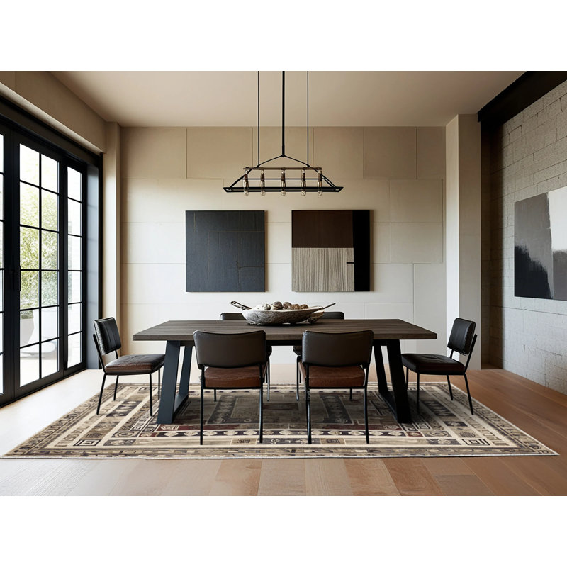 Spartan Valor Rug, Square 8'