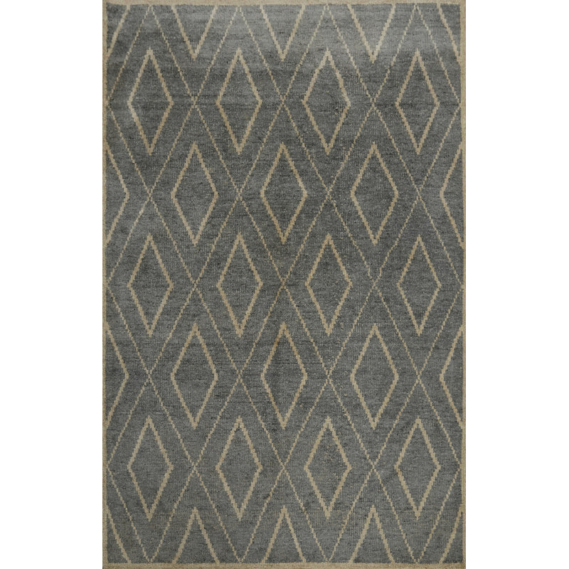 Tapis géométrique de salon marocain 5 x 8