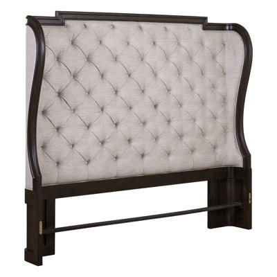 Dillmon Queen Uph Shelter Headboard