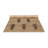 Swirl Moroccan Handmade Brown with Tribal Trees Kilim Wool Area Rug By Tufty Home-81280700