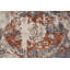 Tapis abstrait aspect vieilli 6 x 8