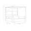 DANETTE Solid Wood Bed
