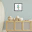 Summer Ready Seahorse Grey Framed Floater Canvas Wall Art by Lanie Loreth-1137295165-1137295139