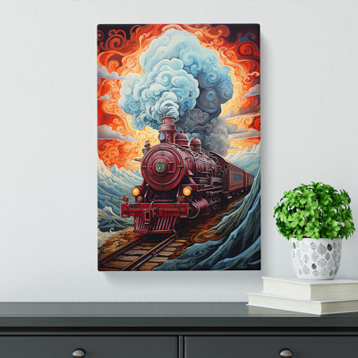 Train Informel - Wrapped Canvas