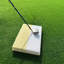Tapis de jeu de bunker de golf 16 po x 8 po x 2,5 po Pratique réaliste de l'écaillage du sable, 2 en 1 simulant le véritable terrain de golf, simulateur de golf 18759