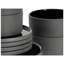Creatable, Future Black Series, 12-Piece Plate Set