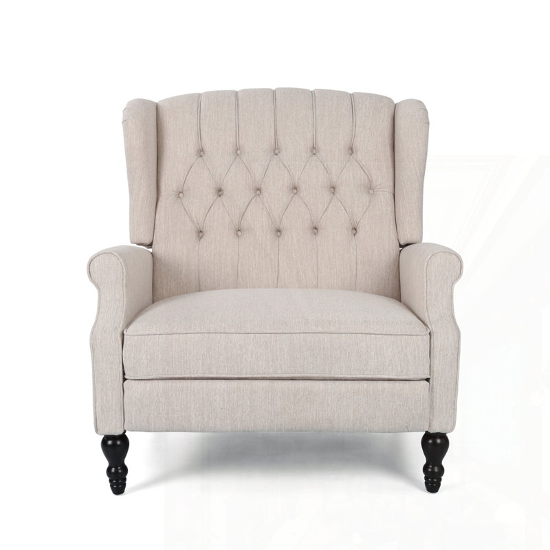 Fauteuil en tissu, Beige