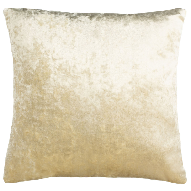 Braidy 18" Blue Velvet Plush Throw Pillow