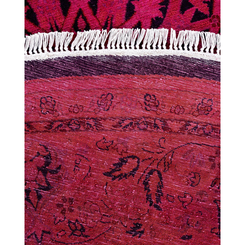 Overyed One-of-a-Kind Round 7'1" X 7'1" Hand Knotted Area Rug