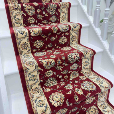 Stair Runner Floral Area Rug
