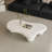 Cloud Shaped Coffee Table with 3 Ball Legs for Living Room-168812892