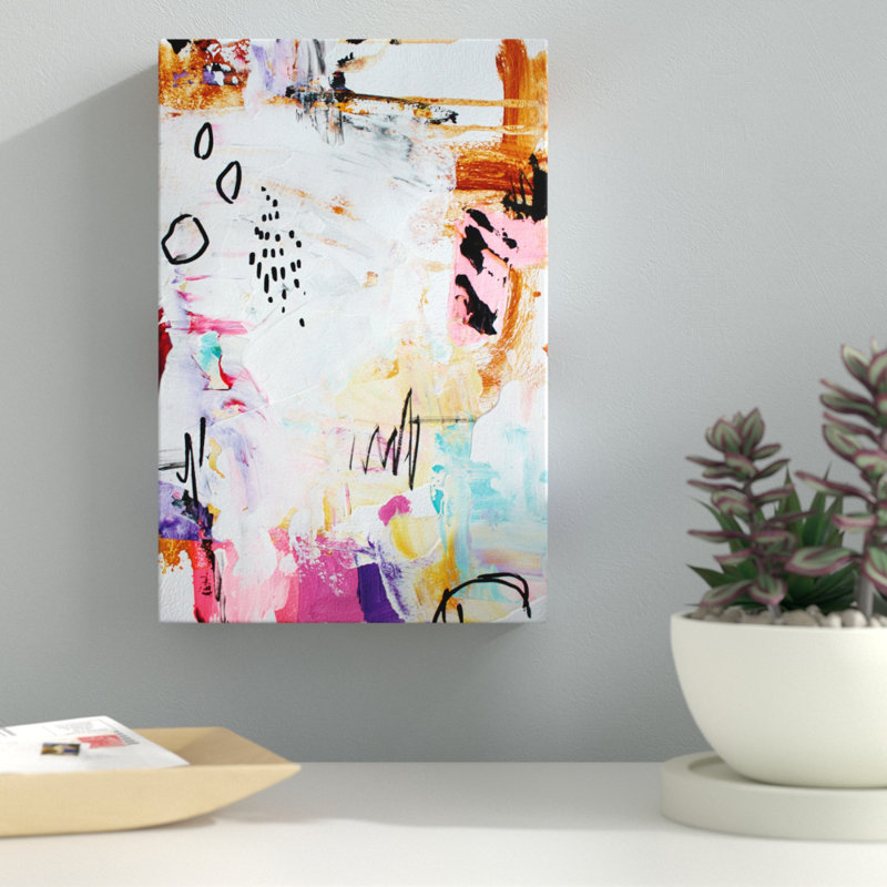 Magic i, reproduction d’art sur toile tendue, H 18 po x l 12 po x P 2 po