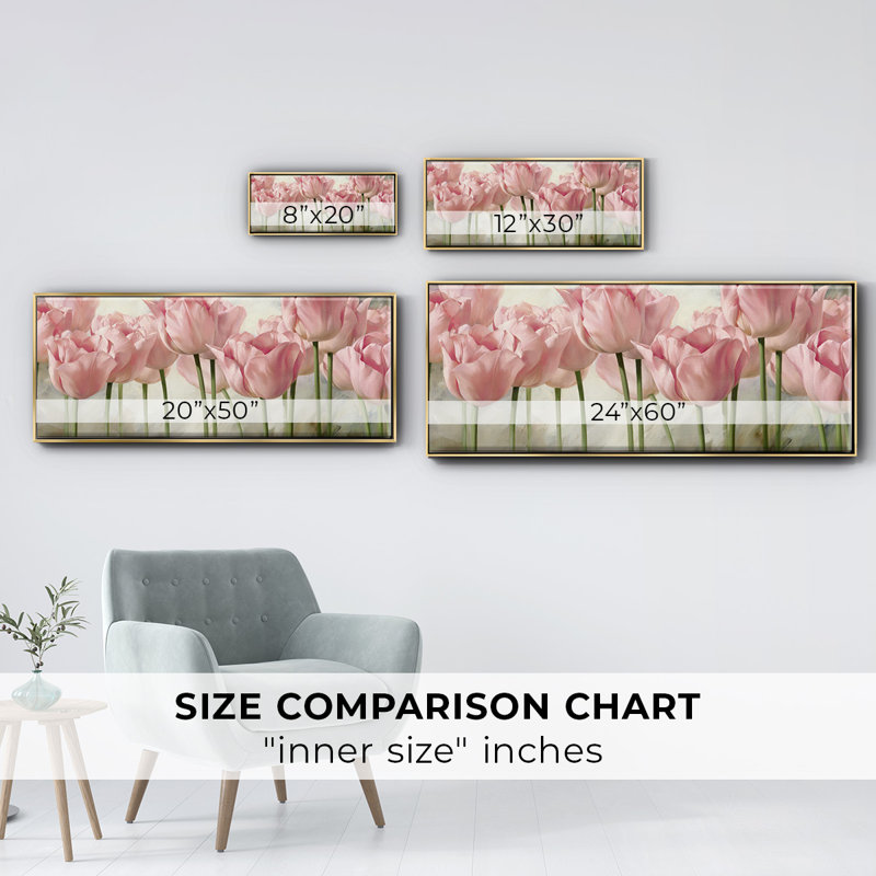 Nature Inspired I- Framed Canvas, 20" H x 50" W