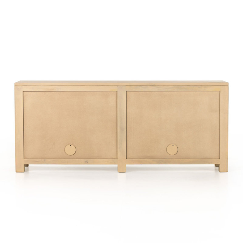 Tilda Sideboard, Natural Mango, 33"H x 78"W x 18"D