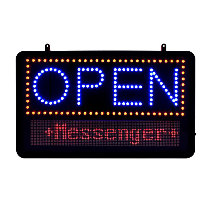 LED Programmable Message Board Open Sign