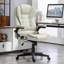 Fauteuil de bureau à 6 points de massage vibrant avec chaleur et dossier haut-636967675-636967676